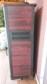 Stufa a legna con forno