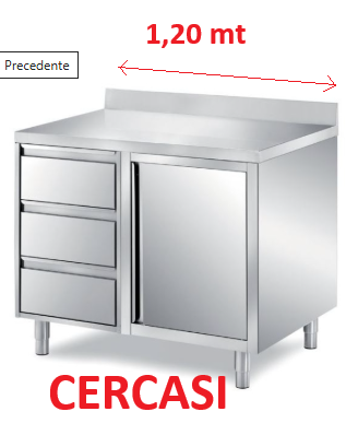Tavolo armadiato