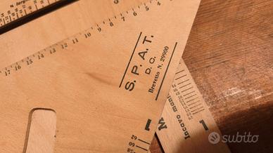 Squadre da sarta in legno