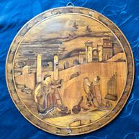 Quadro intarsiato pezzo unico