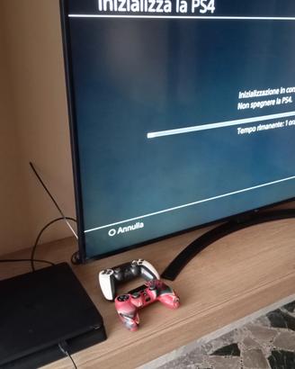 PS4 + 7 giochi+ 2 Joystick