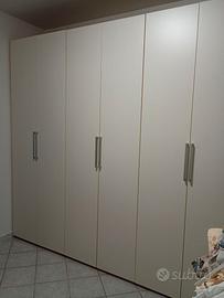 Armadio 258xh240x60 beige scadenza veloce 30.04.26