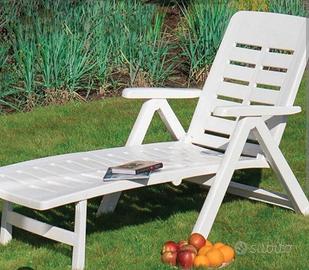 Chaise longue da giardino