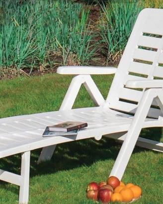 Chaise longue da giardino