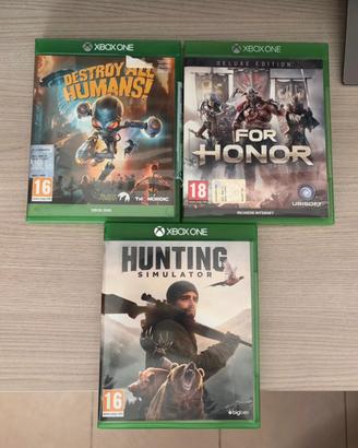 Lotto giochi xbox