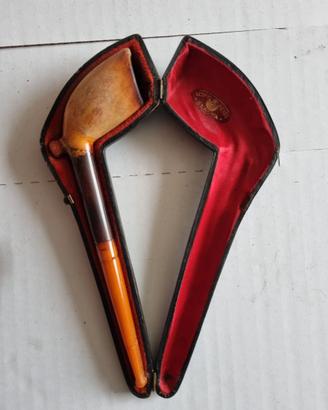 Pipa vintage Leop. Weiss Genova con custodia