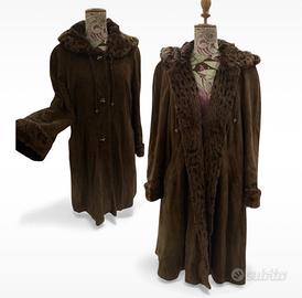 Cappotto Vintage Montone Donna  – Pelle Pelliccia