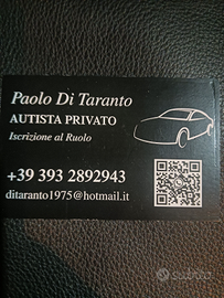 Autista personale privato