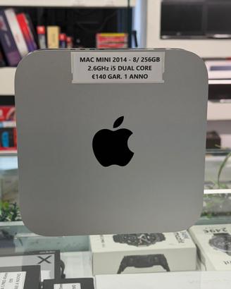 Mac Mini 2014 - i5 Dual Core - 8/ 256GB - PROMO