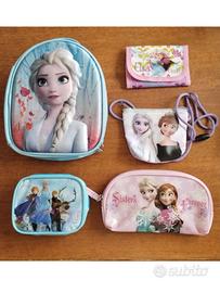 Zainetto, portapenne, borsette e portafogli Frozen