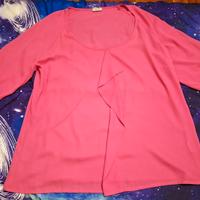BLUSA MAGLIA FIORELLA RUBINO Mis. XL Fucsia Usata