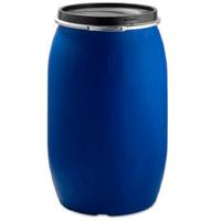 Fusto blu 120 lt mai usato
