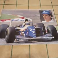 Poster Ayrton Senna Williams FW16 1994