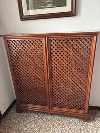 Copritermosifone in legno massello