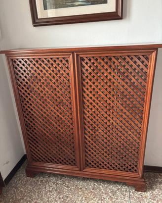 Copritermosifone in legno massello