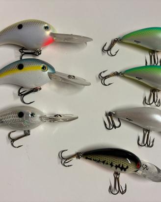 Lotto crankbait americani USA Bomber lures nuovi