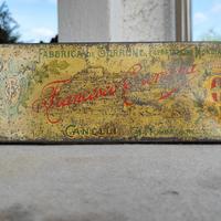 Scatola latta Francesco Cremona Canelli