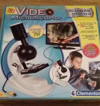 Video microscopio scienza e gioco Clementoni