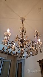 lampadario stile Maria Teresa vintage