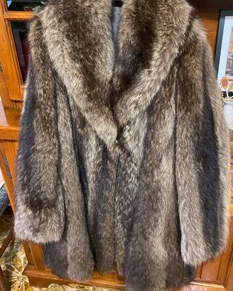 Pelliccia marmotta vintage anni 80