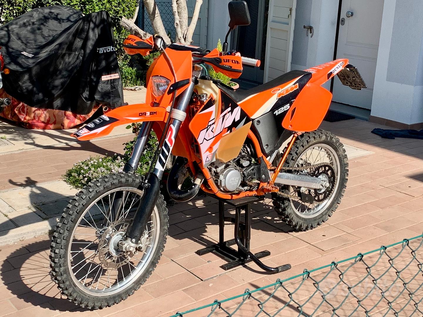 Dirt Bike Ktm 125 Cross Enduro Ktm 125 Moto Da Cross Da Strada