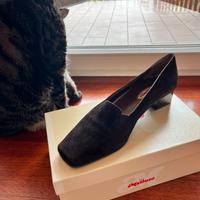 Mocassino con tacco basso