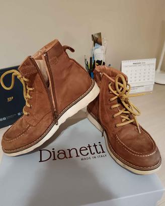 Scarpa Dianetti da bambino in pelle