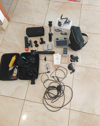 GoPro 12 e Dji Mini 3 Pro 249g SOLO RITIRO