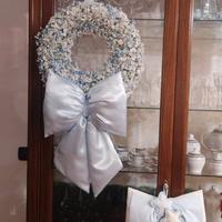 ghirlanda fuori porta+ lavori artigianali