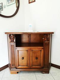 mobile ad angolo ingresso/appoggio tv