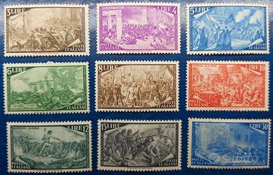 ITALIA REPUBBLICA 1948 Centenario del Risorgimento