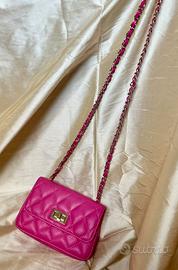 Borsa sta puntata Rosa