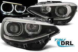 FARI ANTERIORI ANGEL EYES BMW F20 11-15 serie1 LED