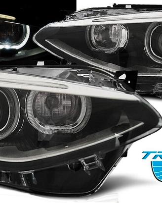 FARI ANTERIORI ANGEL EYES BMW F20 11-15 serie1 LED