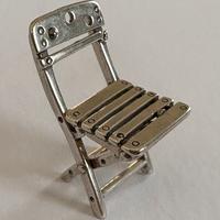 Sedia in argento da collezione per veri intenditor