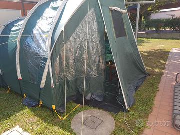 Tenda campeggio 2 camere