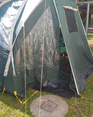 Tenda campeggio 2 camere