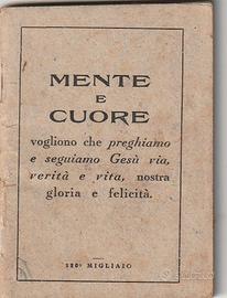 RELIGIONE MENTE E CUORE ANNO 1944