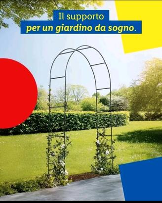 supporto per piante giardino 