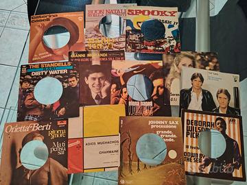 Copertine varie vinili  45 giri anni 60-70