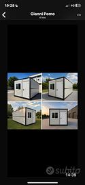 Container  con impianto elettrico