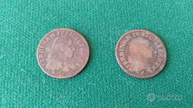 Ferd. IV - Lotto di 4 Grani da 12 Cavalli