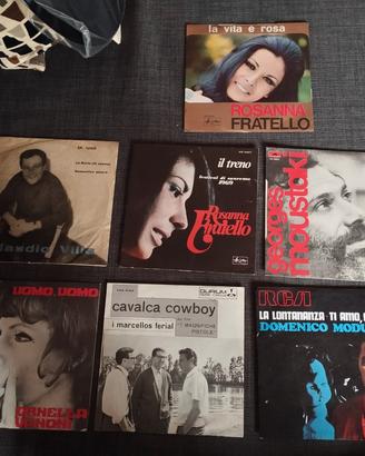 Lotto vinili originali anni ’60–’70