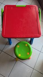 Tavolino con sgabello