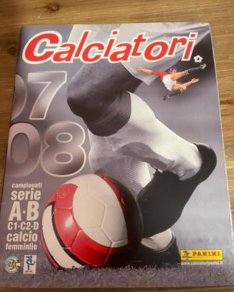 Album figurine calciatori 2007 2008 panini