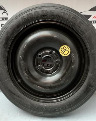 Ruota ruotino di scorta nissan qashqai 2014 t135/