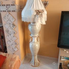 Lampada in ceramica vintage in pregiata ceramica 