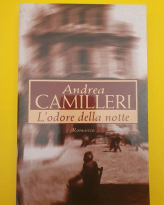 libro L'odore della notte Andrea Camilleri  2001