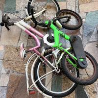 2 Bici bambino + bambina