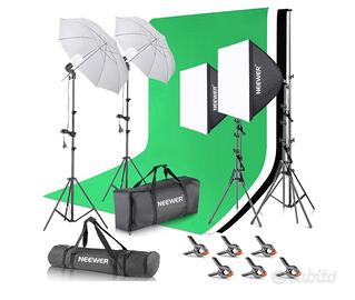 Kit di illuminazione per fotografia